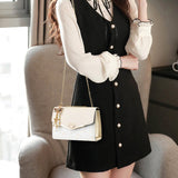 Sac à bandoulière élégant avec chaîne