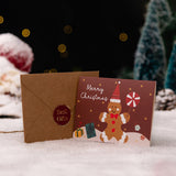 Cartes de Noël dorées