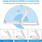 Lampe LED de lecture de livre rechargeable