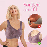 Soutien-gorge en Coton avec Fermeture Frontale
