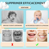 Brosse à Dents Électrique Intelligente pour Enfants en Forme de U à 360 Degrés