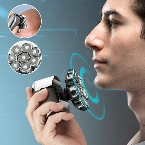 Écran LED amélioré 8D Rasoir multifonctionnel 10 en 1