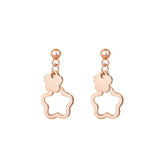 Boucles D'oreilles Fleurs Délicates Et Élégantes