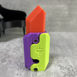 Jouet de décompression Couteau à carotte à gravité 3D
