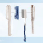 Peigne de massage antistatique autonettoyant