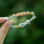 Bracelet Noeud Fleur de Pêcher