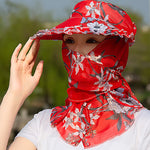 Vente anticipée 7 jours>>>Chapeau de soleil protection cou et visage
