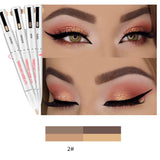 Outil de beauté crayon à sourcils multifonctionnel 4 en 1