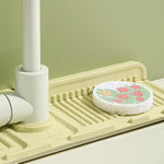 Tapis drainant en silicone