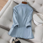 Veste de costume amincissante en Tencel