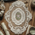 Napperons en Dentelle faits à la Main au Crochet