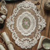 Napperons en Dentelle faits à la Main au Crochet