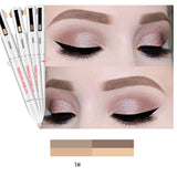 Outil de beauté crayon à sourcils multifonctionnel 4 en 1