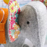 Modèle de décoration d'éléphants
