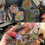 Série Memory Garden Set d'autocollants PET