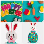 Lapin de Pâques en feutrine
