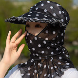 Vente anticipée 7 jours>>>Chapeau de soleil protection cou et visage