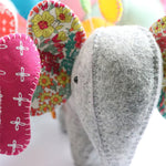 Modèle de décoration d'éléphants