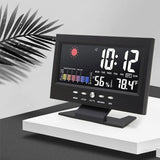 LED Contrôleur de température et d'humidité Horloge d'alarme