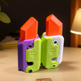 Jouet de décompression Couteau à carotte à gravité 3D