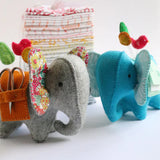 Modèle de décoration d'éléphants