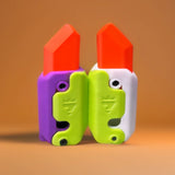 Jouet de décompression Couteau à carotte à gravité 3D