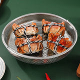 Panier d'égouttage en acier inoxydable pour cuiseur vapeur