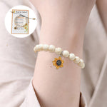 Bracelets de Tournesol Perles en pierre naturelle