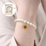 Bracelets de Tournesol Perles en pierre naturelle