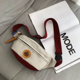 Sac ceinture bandoulière coloré