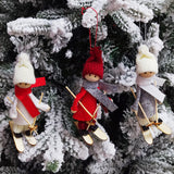 Pendentif Ski Non Tissé