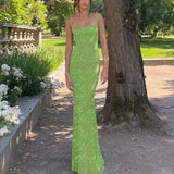 Robe longue dos nu sexy à fleurs pour femmes