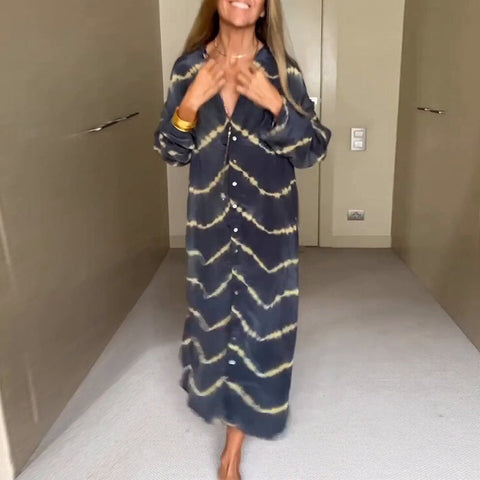 Robe Ample à Col en V