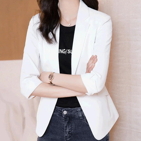 Veste de costume amincissante en Tencel