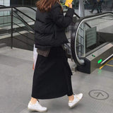 Pantalon Jupe en Molleton Irrégulier