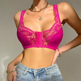 Soutien-gorge à Boutons en Dentelle