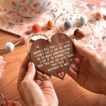 Plaque en Bois d'Amour