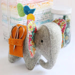 Modèle de décoration d'éléphants