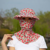 Vente anticipée 7 jours>>>Chapeau de soleil protection cou et visage