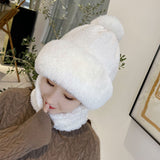 Bonnet écharpe coupe-vent pour femme pour le cyclisme