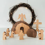 Décoration de la scène de Pâques