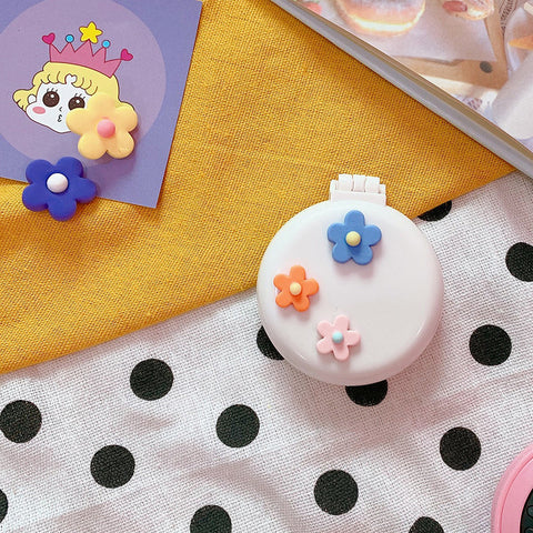 Peigne à Coussin d'Air Portable de Fleurs