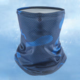 Masque solaire en soie glacée