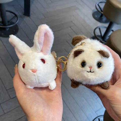 Porte-clés avec Poupée en Peluche