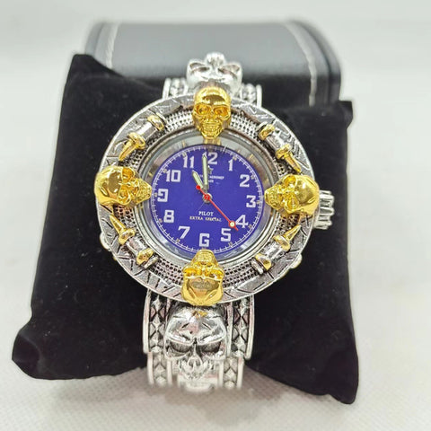 montre tête de mort