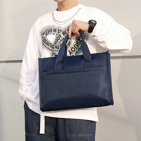 Sac d'ordinateur portable simple pour hommes