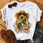 T-shirt graphique mignon