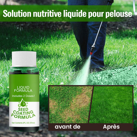 Nutriment liquide pour pelouse