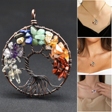 Pendentif Arbre de Vie en Cristal