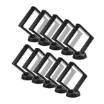 Cadre flottant 3D noir (10 PCS)